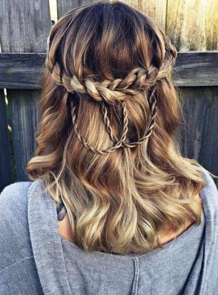 Braided Tiara- French braid hairstyles