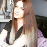 Brown to Silver Ombre Hair- ash blonde hair looks