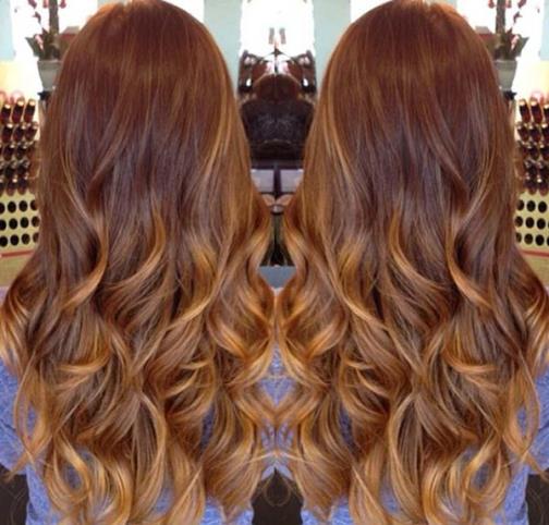 Caramel Balayage Hair Color