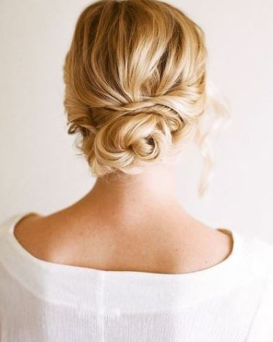Classy Chignon back to school hairstyles