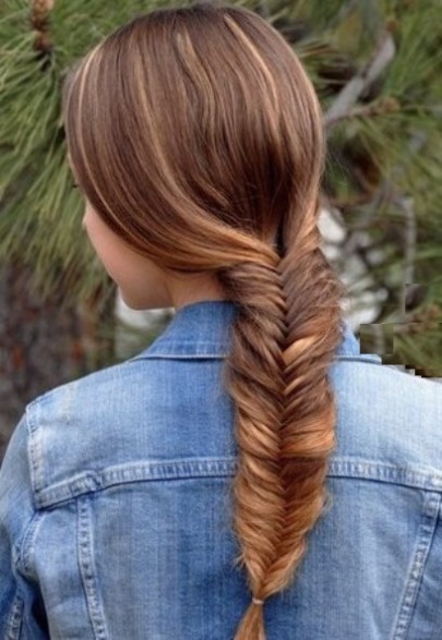 Classy Fishtail- Hairstyles for teenage girls