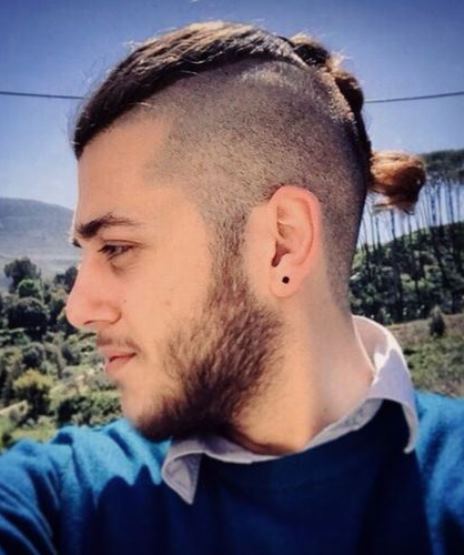 Classy Ponytail hairstyles for men