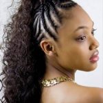 Creative Mohawk – Natural braided hairstyles
