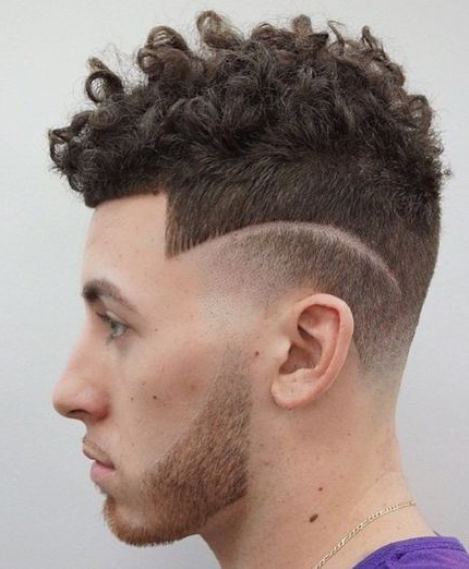 Cropped and Curly hairstyles for men