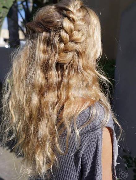 Curly Boho Hairdo- Curly hairstyles