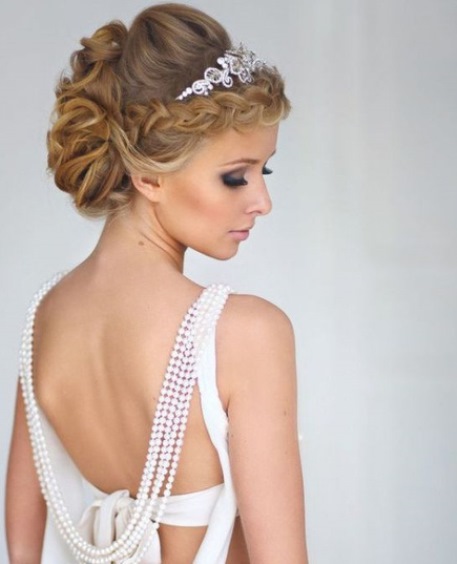 Smooth Fold over Chignon- Bridal hairstyles