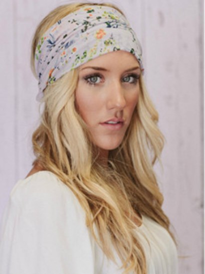 Curly Ombre with Wide Headband- Fall hairstyles