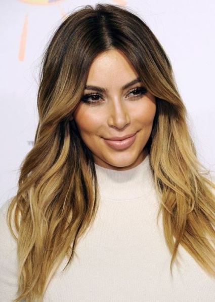 Dark Brown to Sandy Blonde Ombre hair color ideas
