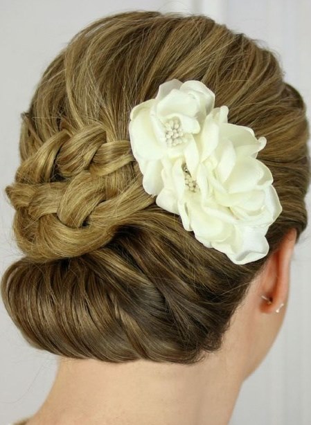 Decorous Braided Updo- Homecoming updos