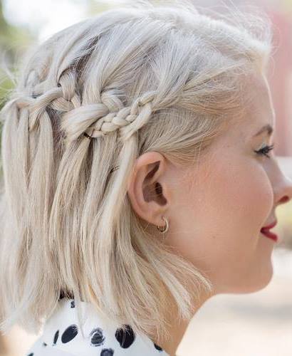 Double Wave- Braids for short hair