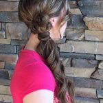 Fancy Side Ponytail- Hairstyles for short, medium, and long hair