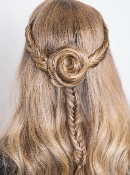 Fishtail Flower Braid- Binding hairstyles