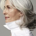 Flicks hairstyles for gray hair