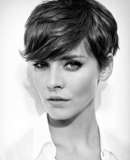 Flirty Pixie Bangs- Side swept bangs