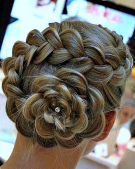 Floral Braid- Braided updos