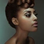 Frohawk hairstyle- Braided Mohawk updo hairstyles
