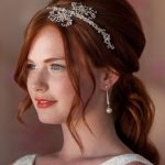 Half Up Half Down with Bouffant- Half up and hald down wedding hairstyles