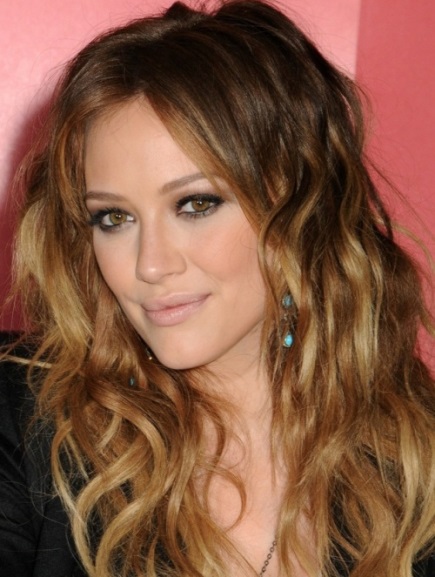 Hazel and Ash Blonde Ombre hair color ideas