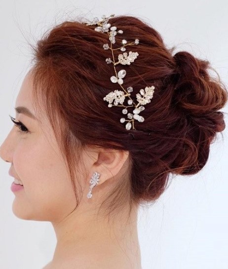 Headband Updo - binding hairstyles