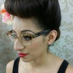 High Pompadour with Hairdo- Pin up hairstyles