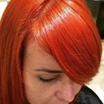 Hot Side Bang- Shades of red hair