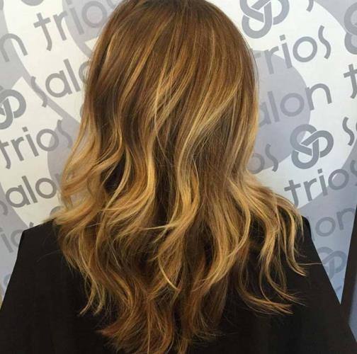 Layered Balayage Hair Color