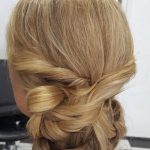 Low Bun Hairstyles with a Twist-