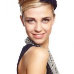 Low Bun with a Classy Headband- Updos for special days