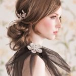 Low Voluminous Knot- Bridal hairstyles