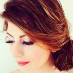 Messy Chignon- Wet hairstyles