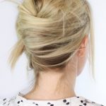 Messy French Twist updos