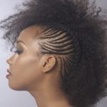 Mohawk Curls with Cornrows- Fall hairstyles