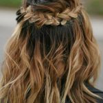 Ombre Halo- Braids for short hair
