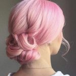 Pink Low Bun hairstyles