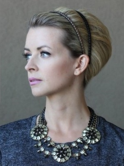 Polished Homecoming Updo- Homecoming updos