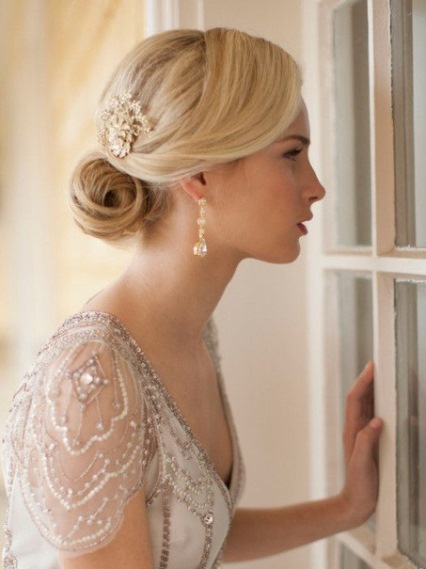 Retro Updo for Fine Hair- Bridal hairstyles