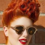 Roll on Updo- Pin up hairstyles