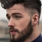 Shaved Haircut with Beard- Cool men hair looks