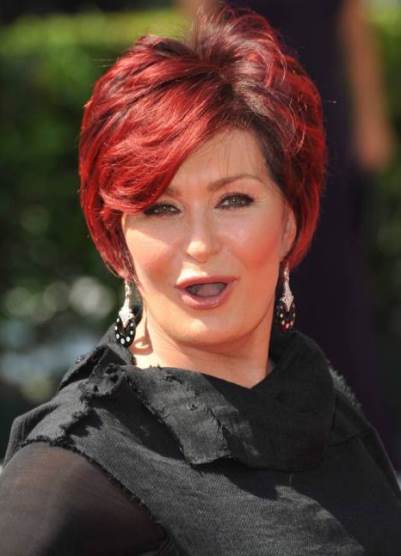 Short A-Line Haircut with Bright Red Hair- Short red hairstyles