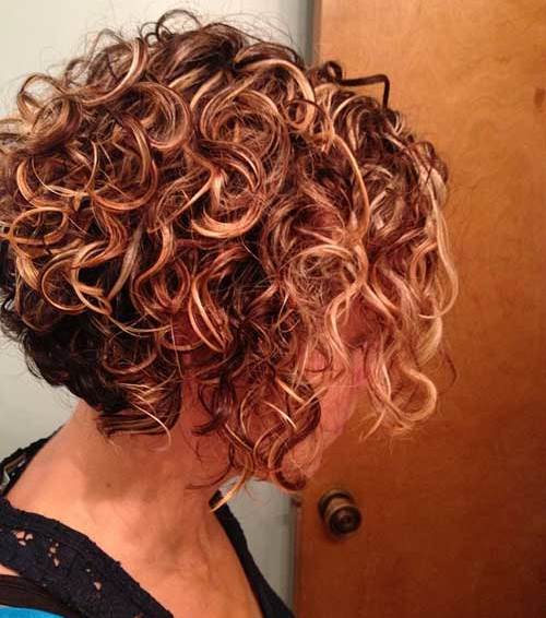Blonde Curly Permed Hair Perm Hairstyles