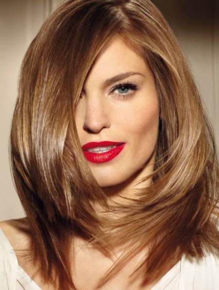 Shoulder Length haircuts Bouncy Layers