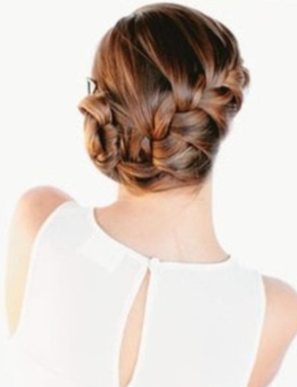 Side Braid Updos foe women