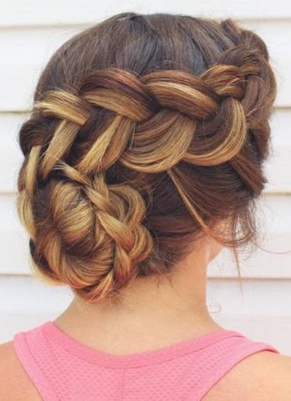 20 Braided Updos for Girls