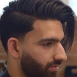 Side Parted Under Cut- Hairstyles for men with thick hair