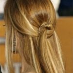 Simple Knot- Hairstyles for short, medium, and long hair