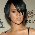 Sleek Tapered Bob- Rihanna’s short hairstyles
