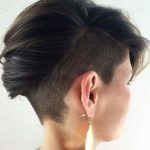 Soft Brown Mohawk- Short brown hairstyles