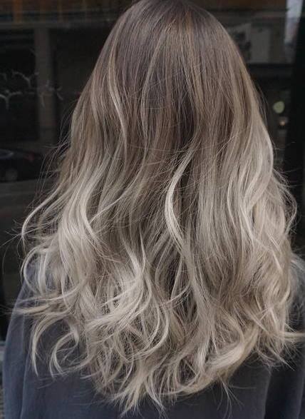 Subtle Ash Blonde hair looks