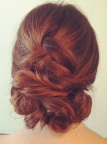 Subtle Dutch Braid- Loose updos