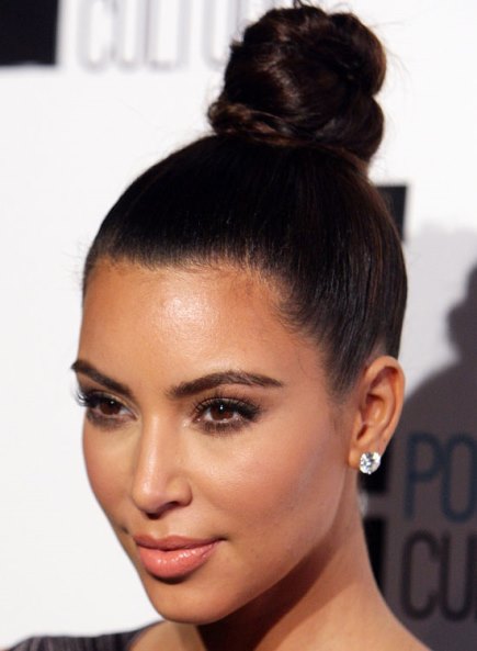 Top Twisted Bun- High bun updos